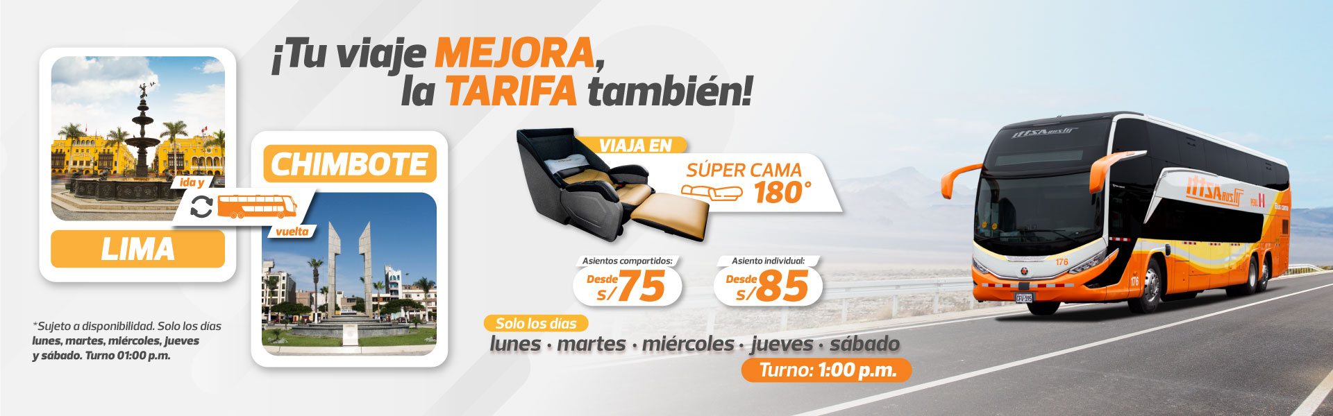 Ruta Lima Chimbote